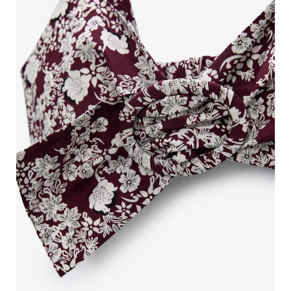 NWTs zara crop buckle top - Picture 5 of 8